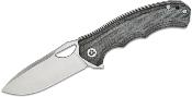 QS153B1 Couteau QSP Gorilla Denim Micarta Lame Acier 14C28N SW IKBS - Livraison Gratuite