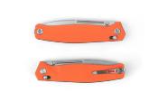 RS7651OS Couteau Real Steel HUGINN Orange Lame Acier VG-10 Satin - Livraison Gratuite