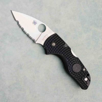SC230SBK Couteau Pliant Spyderco Lil Native Lame Acier CTS-BD1N Manche FRN Lockback USA - Livraison Gratuite