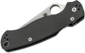 SC81GPDGY2 Couteau Spyderco Paramilitary 2 Dark Gray G10 Lame Acier Maxamet Satin Made USA - Livraison Gratuite