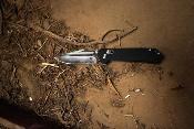 SCH1136032  Couteau Schrade Delta Class Divergent Lame Harpoon Point Acier AUS-8 Satin - Manche G10 Noir - Sécurité Pivot Lock - Livraison Gratuite