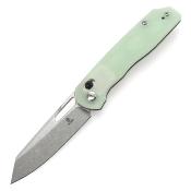 T1006V6 Couteau Tenable Shard Jade Lame Reverse Tanto Acier 14C28N - Livraison Gratuite