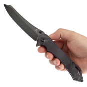 T1060A3 Couteau Tenable Colibri Tech Black & Purple G10 Lame Acier Nitro V - Livraison Gratuite