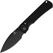 TD011FBK Couteau Defcon Ultra Lite Black Lame Acier 14C28N Drop Point IKBS - Livraison Gratuite