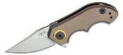 ZT0022TIBRZ Couteau Zero Tolerance Small Galyean Bronze Manche Titane Lame Acier CPM-20CV IKBS USA - Livraison Gratuite