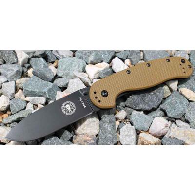 Couteau ESEE Avispa Coyote Brown Blade Acier AUS-8 Manche FRN Frame Lock BRK1301CBB - Free Shipping