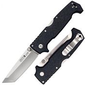 SC122SBBK Couteau Spyderco Tenacious Black Lame 8Cr13MoV Serrated Manche FRN - Livraison Gratuite