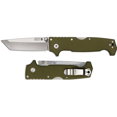 Couteau Cold Steel SR1 Tanto CPM-S35VN OD-Green G-10 CS62LA - Free Shipping