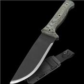 Couteau Bushcraft Condor Crotalus Carbone 1075 Manche Micarta Etui Kydex El Salvador CTK25755HC - Free SHipping