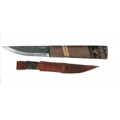 Couteau Condor Indigenous Puukko Carbone 1095 Etui Cuir El Salvador CTK281139HC - Free Shipping