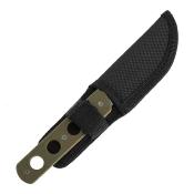 G2020A4 Couteau Foosa Tenable Knives | Lame Acier D2 | Manche Olive Green G10 | Housse Nylon | Livraison Gratuite