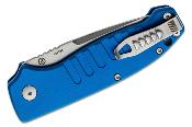 HO64123 Couteau Automatique Hogue Ballista Blue Lame Tanto Acier 154CM Tanto USA - Livraison Gratuite