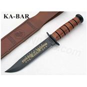 Couteau KA-BAR - Kabar USMC Operation Enduring Freedom Afghanistan Commemorative - KA BAR Made In USA KA9169 - LIVRAISON GRATUITE