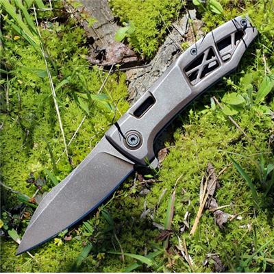 Couteau Kershaw Boilemaker A/O Brown PVD Lame Acier 8Cr13MoV KS3475 - Livraison Gratuite