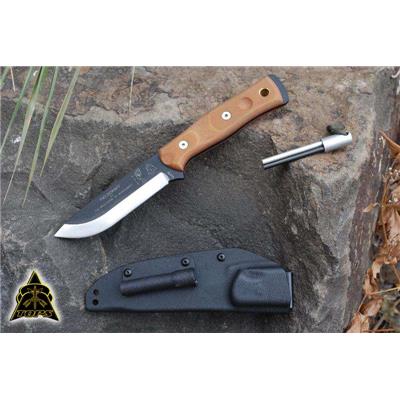Couteau Bushcraft de Survie TOPS KNIVES B.O.B. Brothers of Bushcraft BROS-01 Fieldcraft Made In USA TPBROS01 - Free Shipping