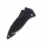 BH15M301BK — Couteau Blackhawk CQD Button Lock Lame Acier D2 Manche Nylon Livraison Gratuite