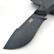 BNB12233P Couteau de Survie BucknBear Dark Piranha Lame Acier D2 Etui Kydex - Livraison Gratuite