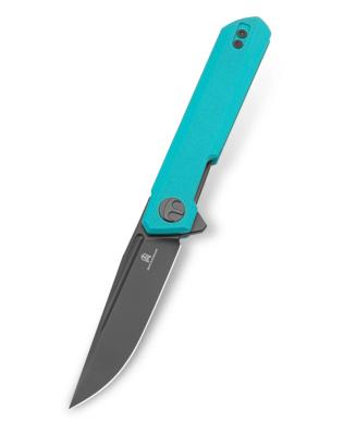 BTKMK03E Couteau BESTECHMAN MINI DUNDEE Blue Lame Acier D2 - Livraison Gratuite