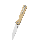 BTKMK13C Couteau Bestechman Flick Linerlock Drop Point Acier D2 Manche G10 Khaki Ball Bearing - Livraison Gratuite