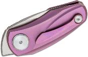 BTKT1912C Couteau Bestech Tulip Purple Titane Lame Acier M390 IKBS - Livraison Gratuite