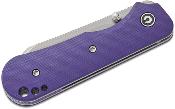 CIVC240552 Couteau CIVIVI Crabby Purple Lame Acier 14C28N Stonewashed Sheepsfoot, Manche G10 Bearing - Livraison Gratuite