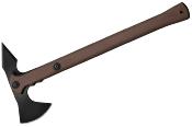 CS90PTHF Hache Cold Steel Trench Hawk Flat Dark EarthTomahawk Lame 1055 Etui - Livraison Gratuite