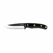 CTK106042SS Couteau Condor Juliet Lame Drop Point Acier 440C - Manche Micarta Noir - Étui Cuir Made Salvador - Livraison Gratuite