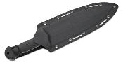 DRK40031 Couteau APOC Wallace Smatchet Lame Spear Point Acier D2 Manche G10 Noir Étui Kydex - Livraison Gratuite