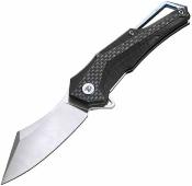 DTK3412C Couteau Dreamtech | Lame Acier D2 Satin | Manche G10 & Fibre de Carbone | Livraison Gratuite