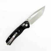DTK4508GB Dreamtech D4 Black | Couteau Pliant Lame Tanto Acier 14C28N Sandvik | Manche G10 Black Axis Lock - Livraison Gratuite