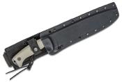 ESJUNGLASTG ESEE Junglas Tactical 1095 Carbon Blade Micarta Handle Kydex Sheath USA - Livraison Gratuite