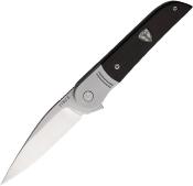 FKCST212 Couteau Finch STINGER Ebony Wood Lame Acier 154CM IKBS - Livraison Gratuite 