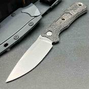 G1066481 Couteau Gerber Convoy | Lame Drop Point Acier 440A | Manche Brown Micarta Housse Nylon - Livraison Gratuite 