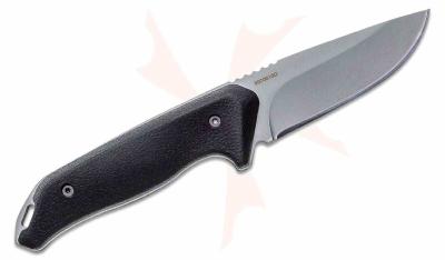 G1074142 Gerber Moment Fixed Blade Large – Couteau de Chasse Lame Acier Inox 5Cr15MoV Manche Caoutchouc Étui Nylon – Livraison Gratuite