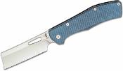 G3902 Gerber FlatIron Cleaver Frame Lock – Couteau de Poche Lame Acier D2 Stonewash Manche Micarta Bleu – Livraison Gratuite