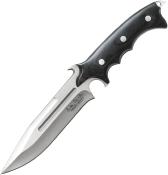 GH5027 Couteau Hibben Legacy Combat Fighter Lame Acier 7Cr17 Blade Etui Cuir - Livraison Gratuite