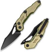 HTK04KHK Couteau Hightron SPECTRON Sheepsfoot Lame Acier M390 - Livraison Gratuite