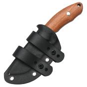 J1958WD Couteau CJRB Mutt Lame Drop Point Harpoon AR-RPM9 Sand Polish Manche Bois Étui Kydex  – Livraison Gratuite