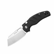 KIV348829BSA2 Couteau Pliant Kizer Sheepdog C01C | Lame Sheepsfoot Acier Nitro-V Satin | Manche Black Micarta Button Lock - Livraison Gratuite