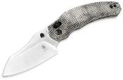 KIV3672C2 Couteau Kizer Bulldog Micarta Lame Acier 154CM IKBS Clutch Lock - Livraison Gratuite