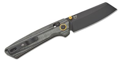 KIV3693A1 Couteau Kizer Madrac Cleaver Lame Nitro-V Manche Micarta Sécurité Clutch Lock Clip - Livraison Gratuite
