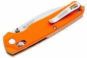 KS6110EMTOR Kershaw Bel Air XL EMT – Couteau pliant DuraLock Lame Acier CPM MagnaCut Stonewashed Manche G-10 Orange USA - Livraison Gratuite