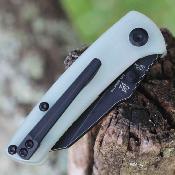KT2015A7 Couteau Kansept Knives Little Main Street Jade Lame 154CM - Livraison Gratuite