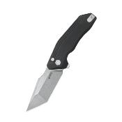 KUB392A Couteau Kubey Yokai Black Lame Tanto Acier 14C28N IKBS - Livraison Gratuite