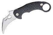 LSTLE1ABS Karambit LionSteel L.E.One Black Lame Acier CPM-MagnaCut Stonewashed Italy - Livraison Gratuite