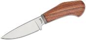 LSTWL1ST Couteau LionSteel Willy Santos Wood Lame Acier M390 Etui Cuir Made Italy - Livraison Gratuite