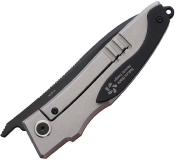 NMBHIGORG Couteau NORTH MOUNTAIN BLADE Nemoto Higonokami Lame Acier Inoxydable Noir Manche G10 Orange Liner Lock - Livraison Gratuite