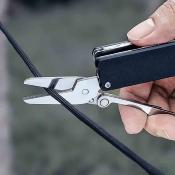 NTL20413B Couteau NEXTOOL Knight K30 Multi-Tool Lame Acier 14C28N 10 Bits Manche G10 Noir Crossbar Lock - Livraison Gratuite