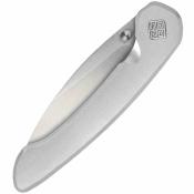 OCA42SLS Ocaso Seaton – Couteau Pliant Lame Acier AUS-10 Liner Lock Manche Acier Inox – Livraison Gratuite