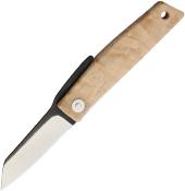 OFK5M Couteau Ohta Knives FK5 Folder Manche Erable Lame D2 Made Japan - Livraison Gratuite